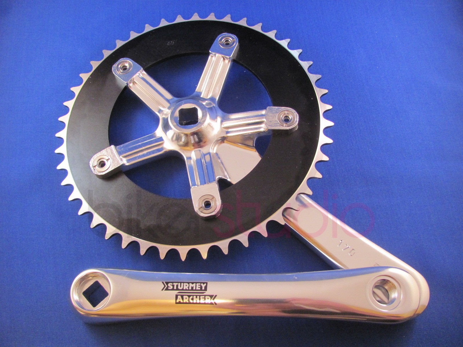 Jeu De Manivelles Sturmey Archer FCT - 46T 170mm - Fixie/Vélo De Piste