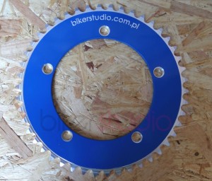 Najmocniejszy blat torowy ostre koło PA9 niebieski malowany