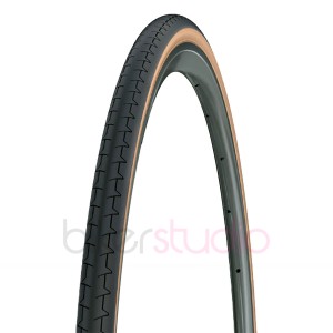 Opona Michelin Dynamic Classic 700x23c czarna z beżowym bokiem