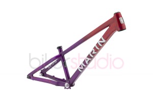 Rama MARIN Alcatraz - frame kit czerwony/fioletowy