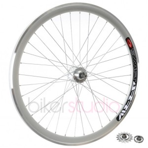 Koło tylne Joytech / srebrne szprychy / Swift Arriv 43mm srebrna