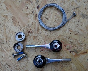 Manetki Sunrace szosowe 2 x 9 SLR91 