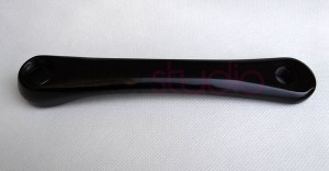 Korba Sturmey Archer FCT2X samo lewe ramię czarne