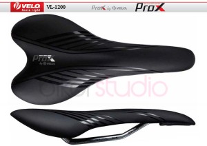 Siodełko Velo Prox VL-1200 czarne