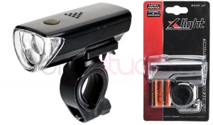 Lampka przednia PROX X-Light 3 led czarna